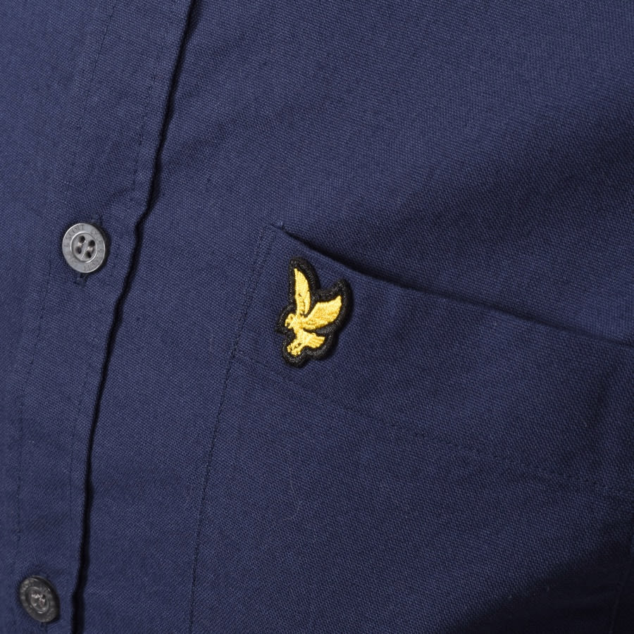Alternative Image for ProductLyle And Scott Long Sleeve Oxford Shirt Navy3